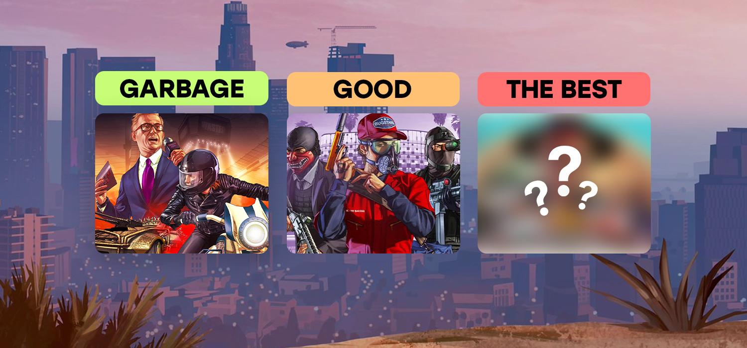GTA Online DLCs Tier List - Best GTA 5 Online DLC Ranking