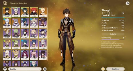 Genshin Impact Alhaitham + Hu Tao + Ayato Starter América (NA) Server