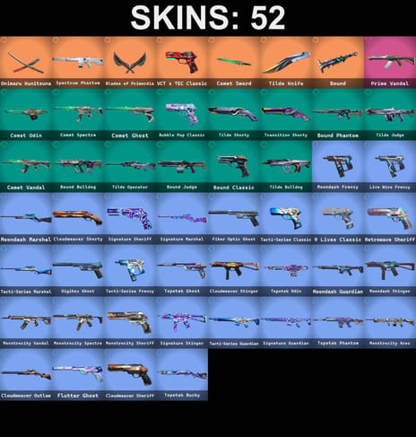CONTA DO VALORANT COM mais de 30 skins - Valorant - Contas - GGMAX