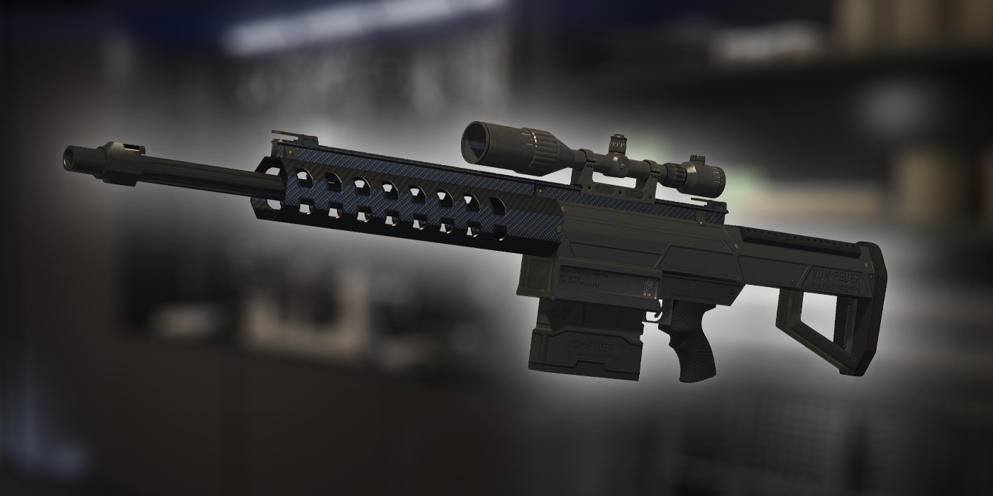 Best GTA Online Weapons - Heavy Sniper Mk II