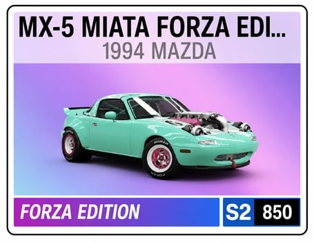 4. Mazda MX-5 Miata Forza Edition 1994