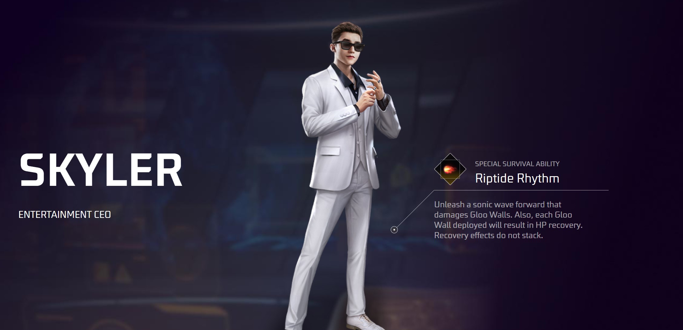 Free Fire Character Tier List - Skyler