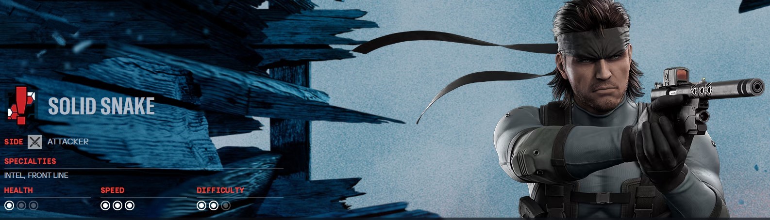 Solid Snake Top 10 R6 Siege Attackers