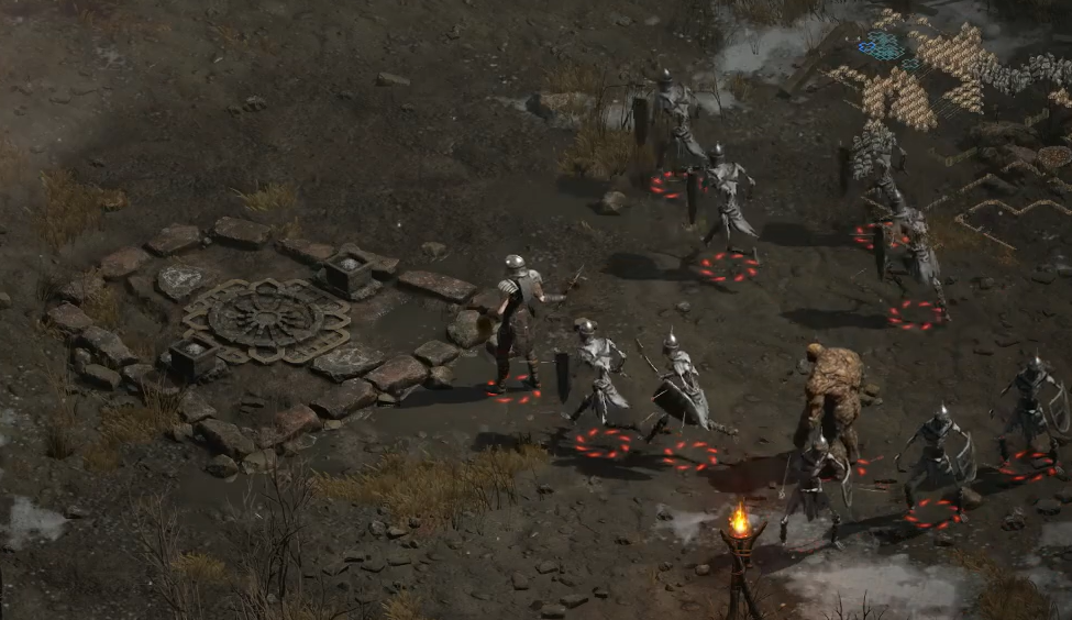 Diablo 2 Resurrected Necromancer Gameplay