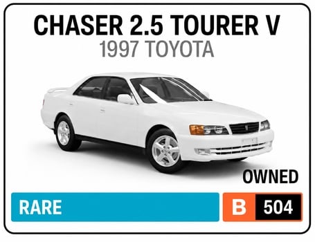 9. Toyota Chaser 2.5 Tourer V 1997