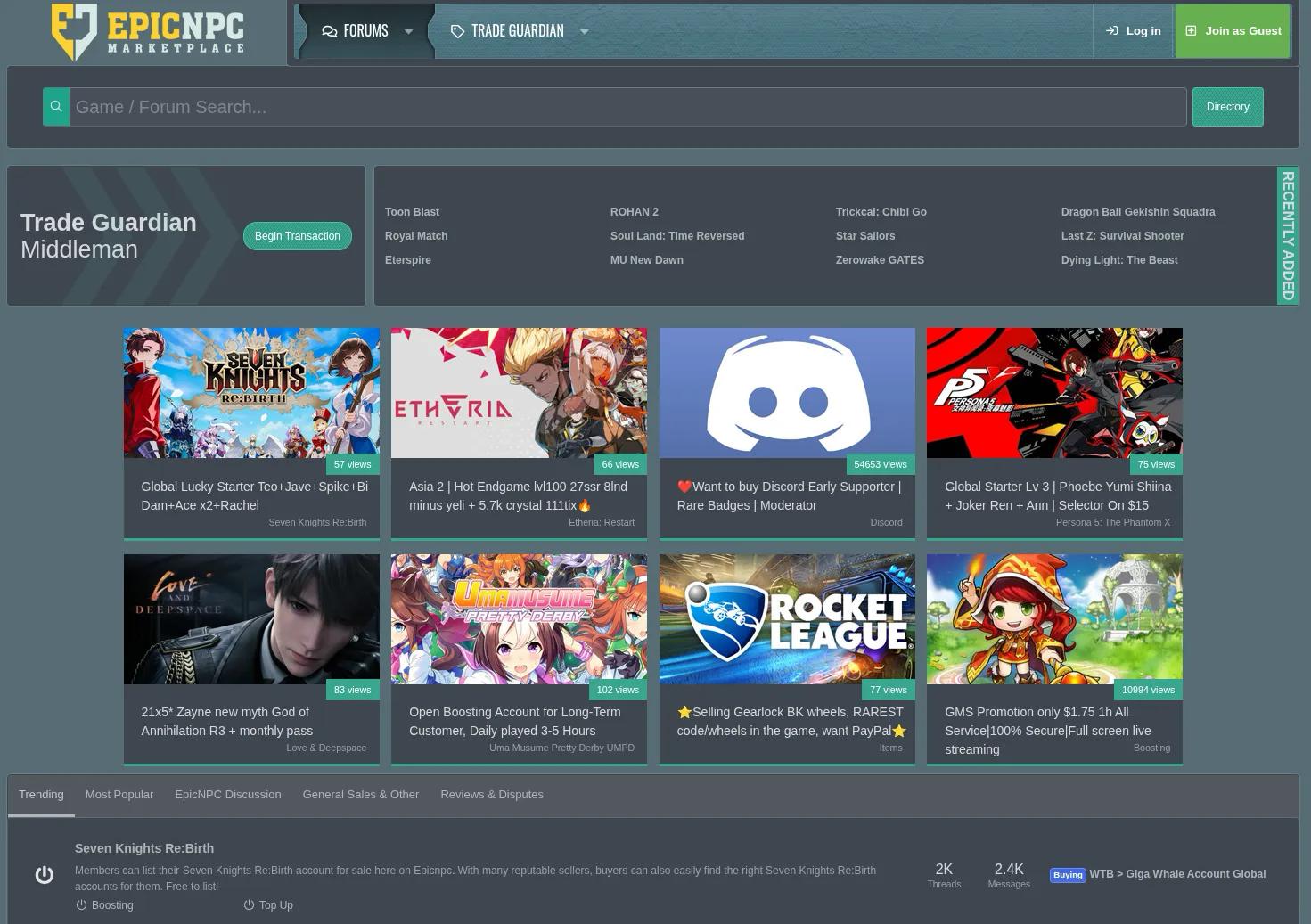 best wepbsites to buy cod accounts