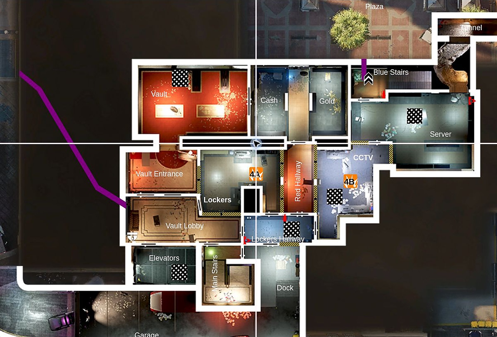 R6 Bank Callouts Basement