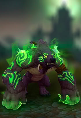 WoW TWW Mage Tower Rewards - Fel Werebear Form