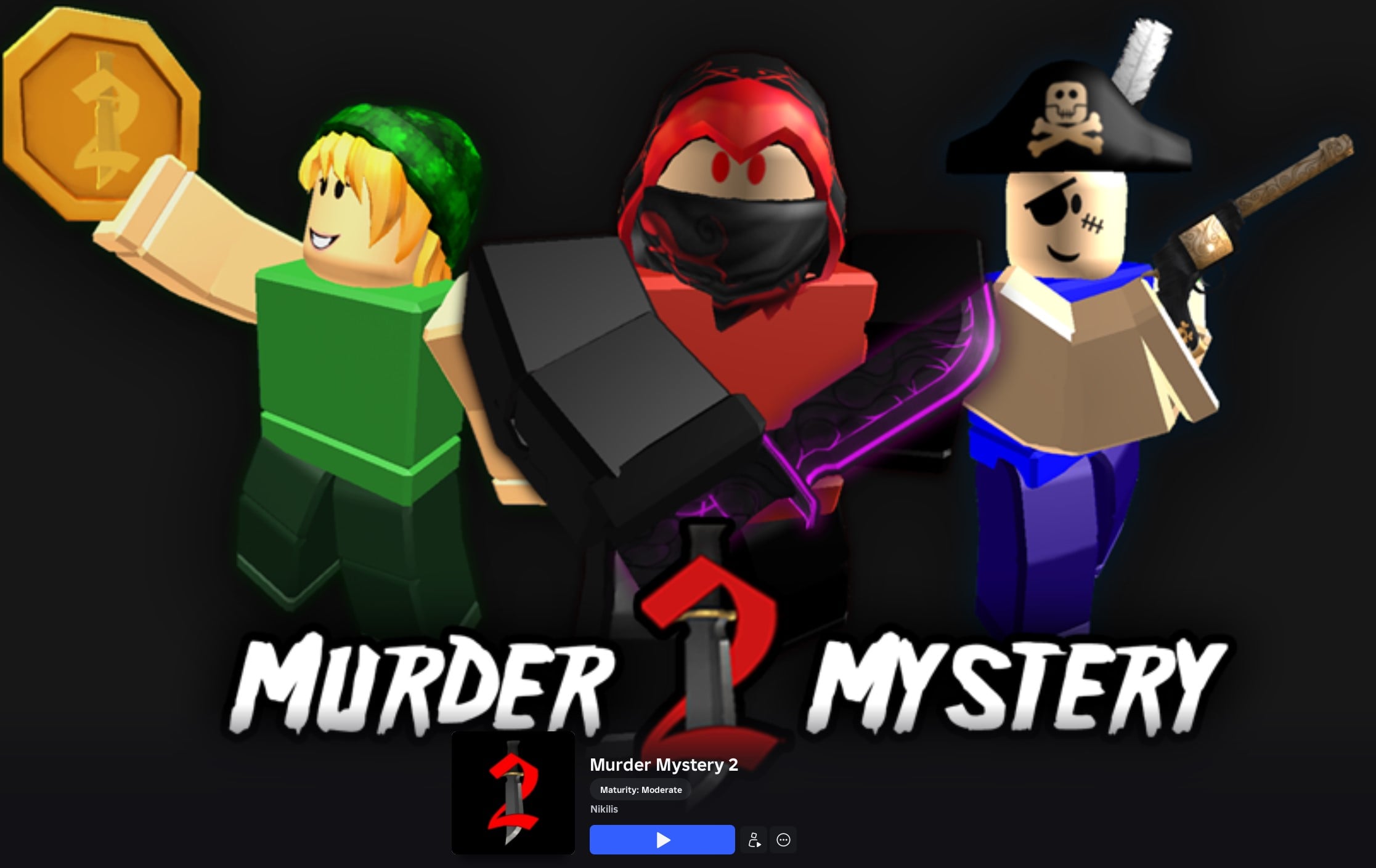 10 Best Roblox Games to Play - Murder Mystery 2