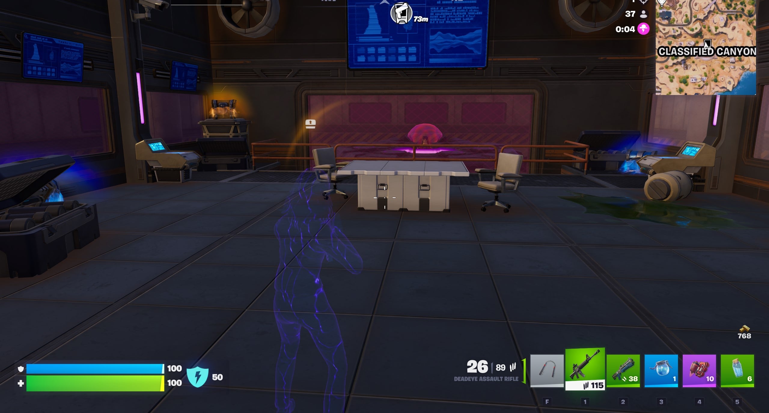 Classified Canyon Area 51 Vault Fortnite