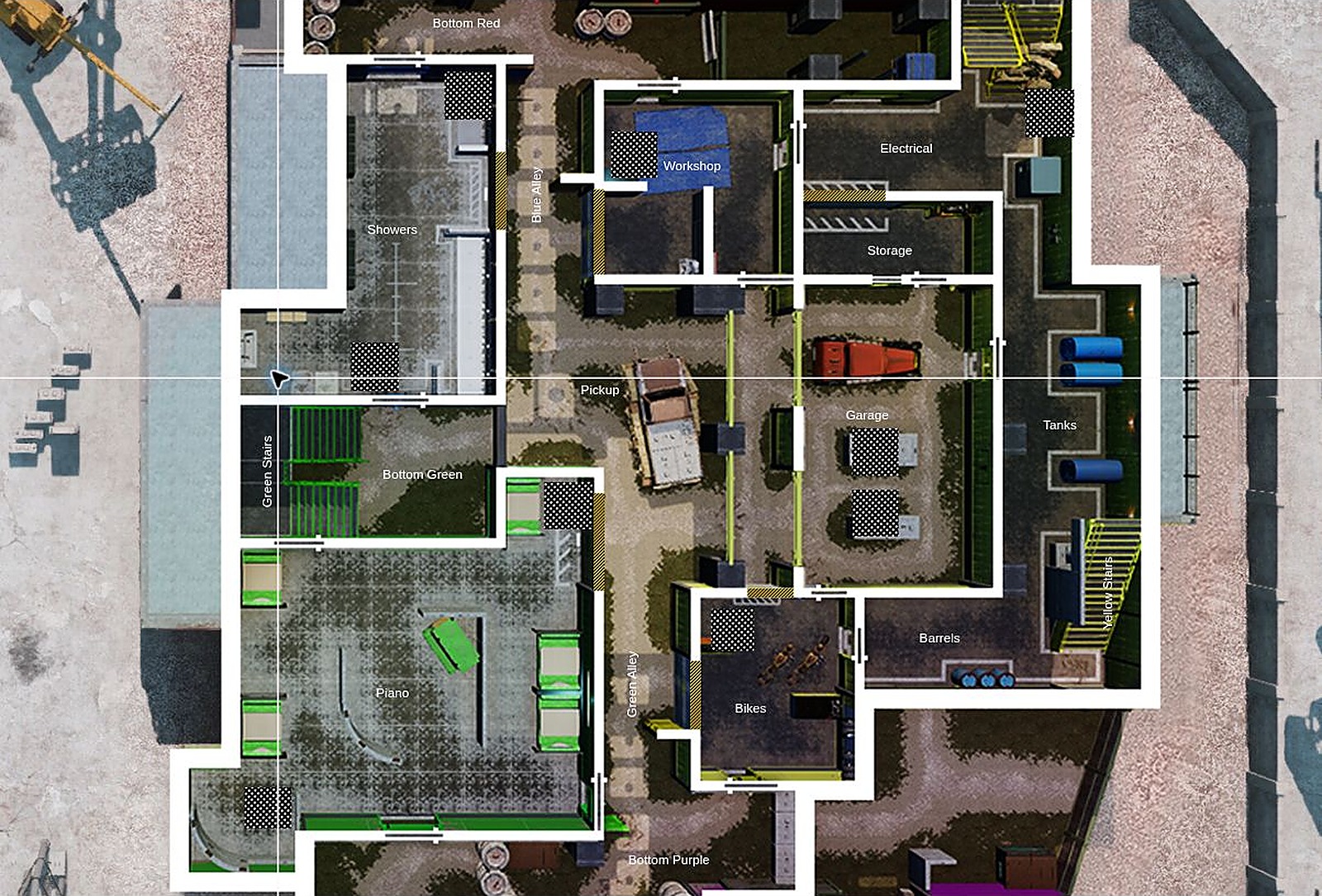 R6 Close Quarters Callouts Lower Level