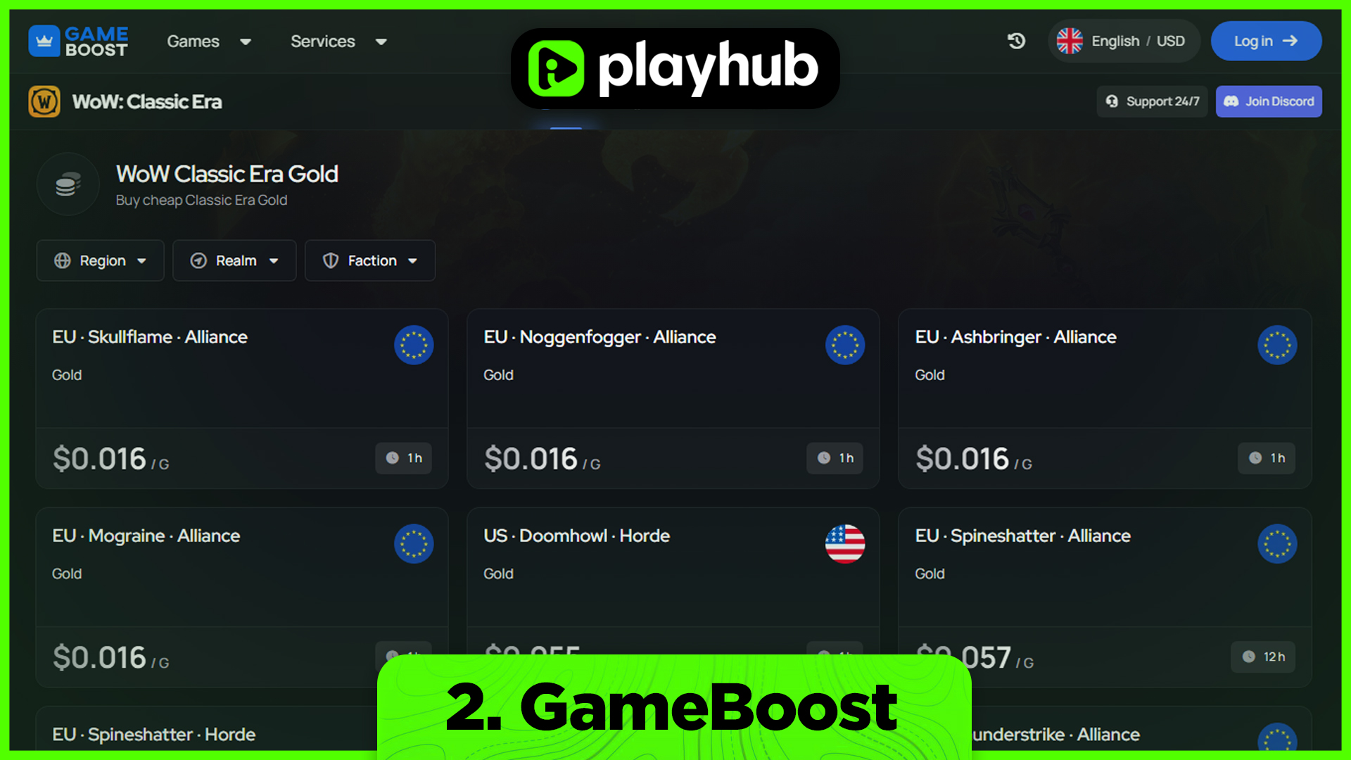 Best websites to buy WoW TBC Classic Anniversary Gold - GameBoost