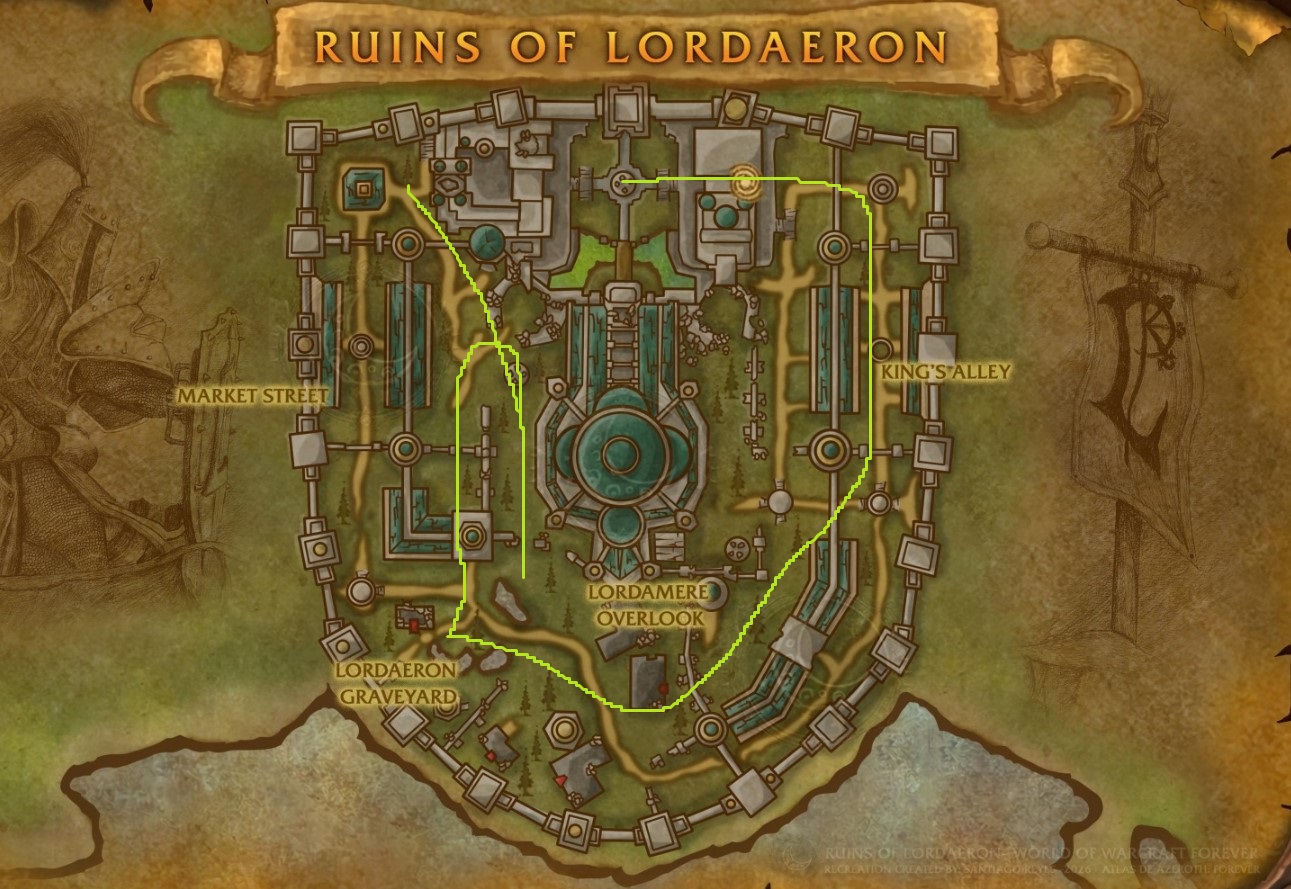 Ruins Of Lordaeron Best Route