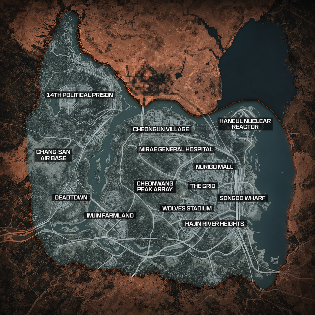 Hajin Map MW4 DMZ