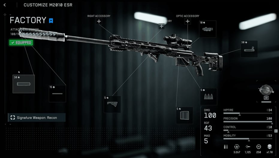 Battlefield 6 M2010 ESR Best Loadout