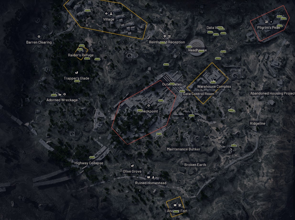 Blue Gate Weapon Case Locations