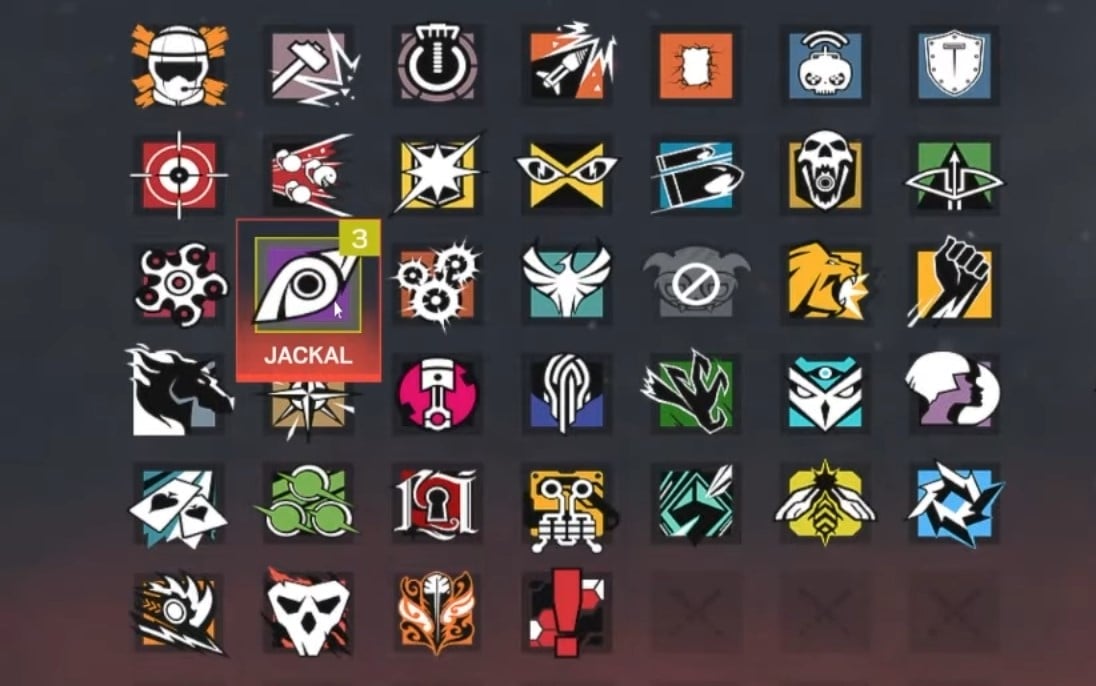 R6 Attackers Loadouts