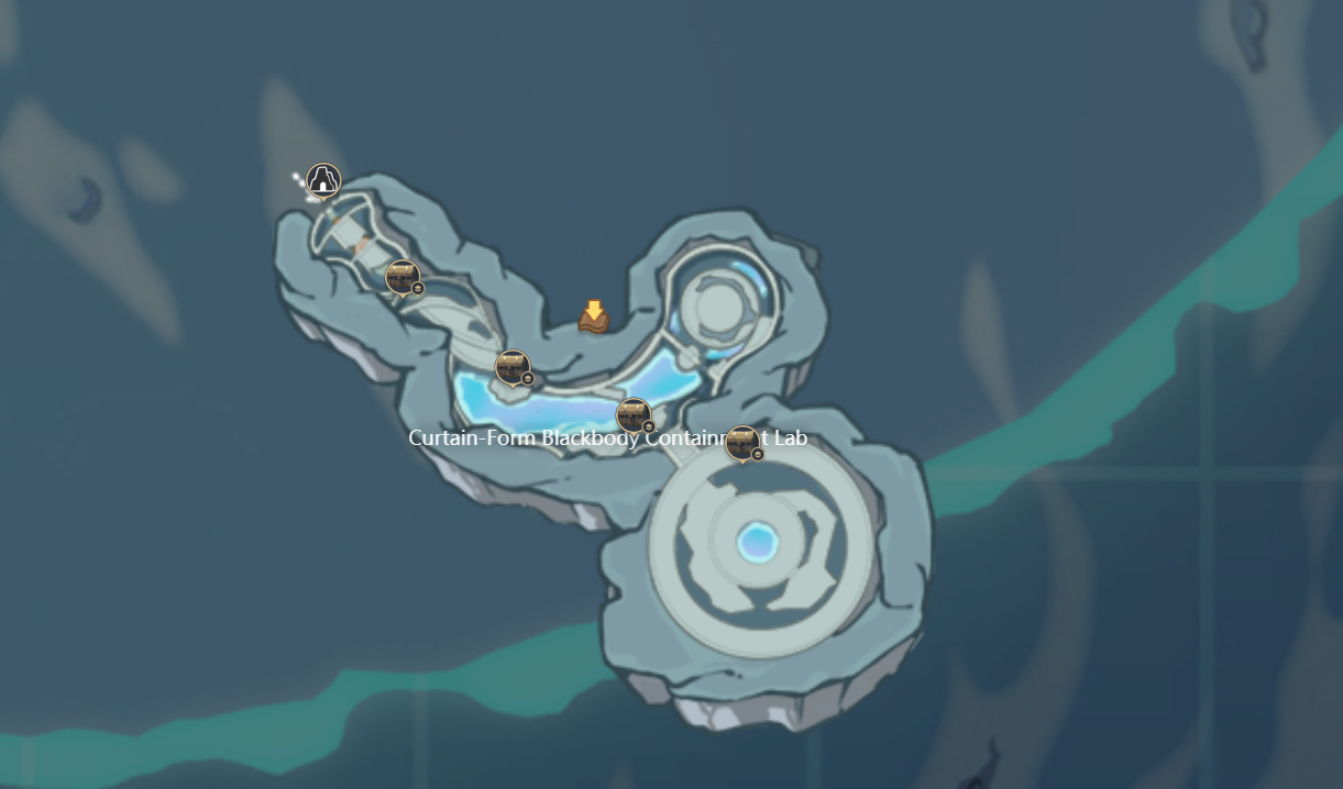 Curtain-Form Blackbody Containment Lab Chest Locations