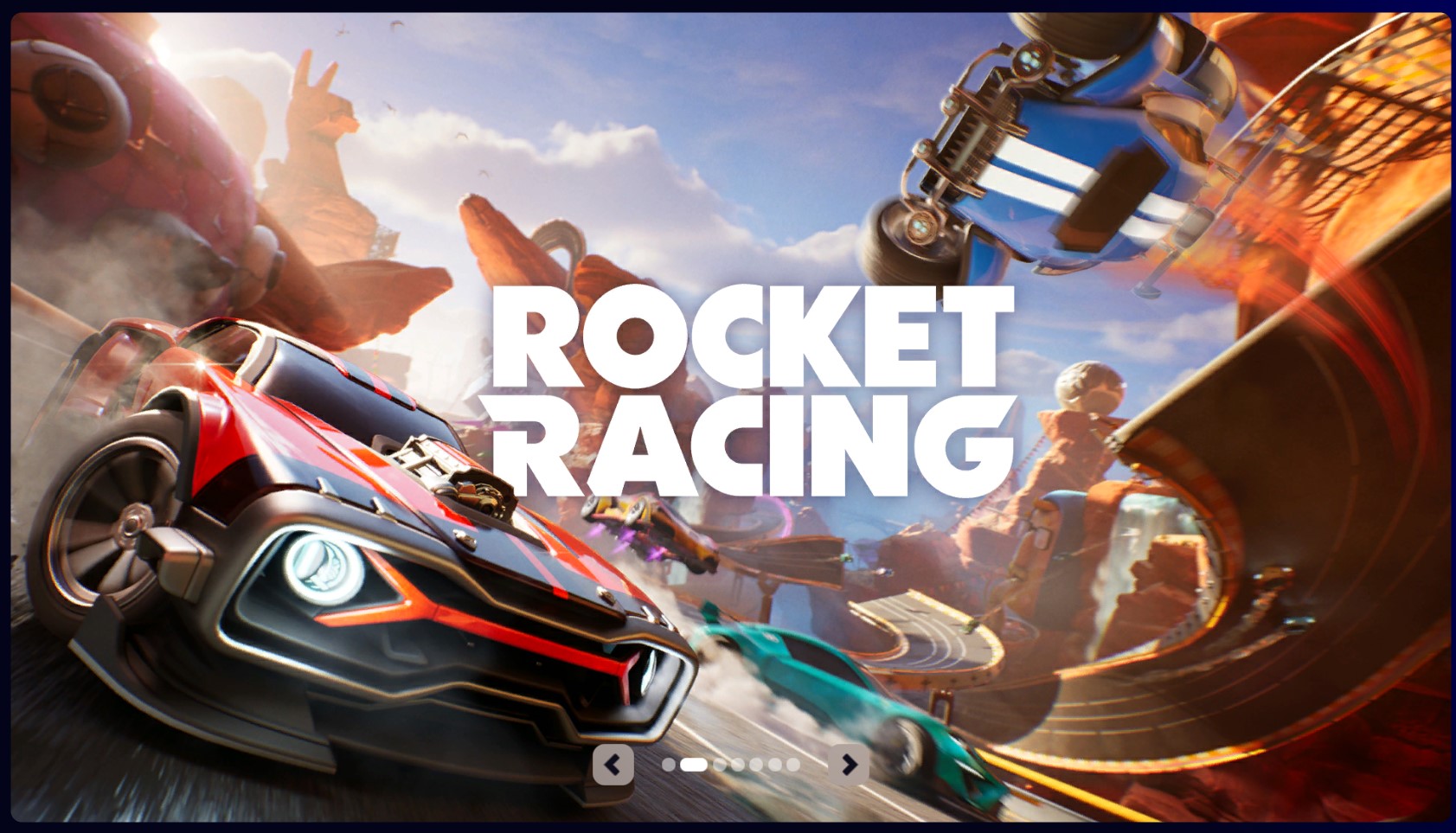 Fortnite Rocket Racing Mode