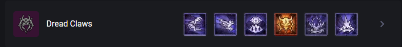 Diablo 4 Warlock Dread Claws