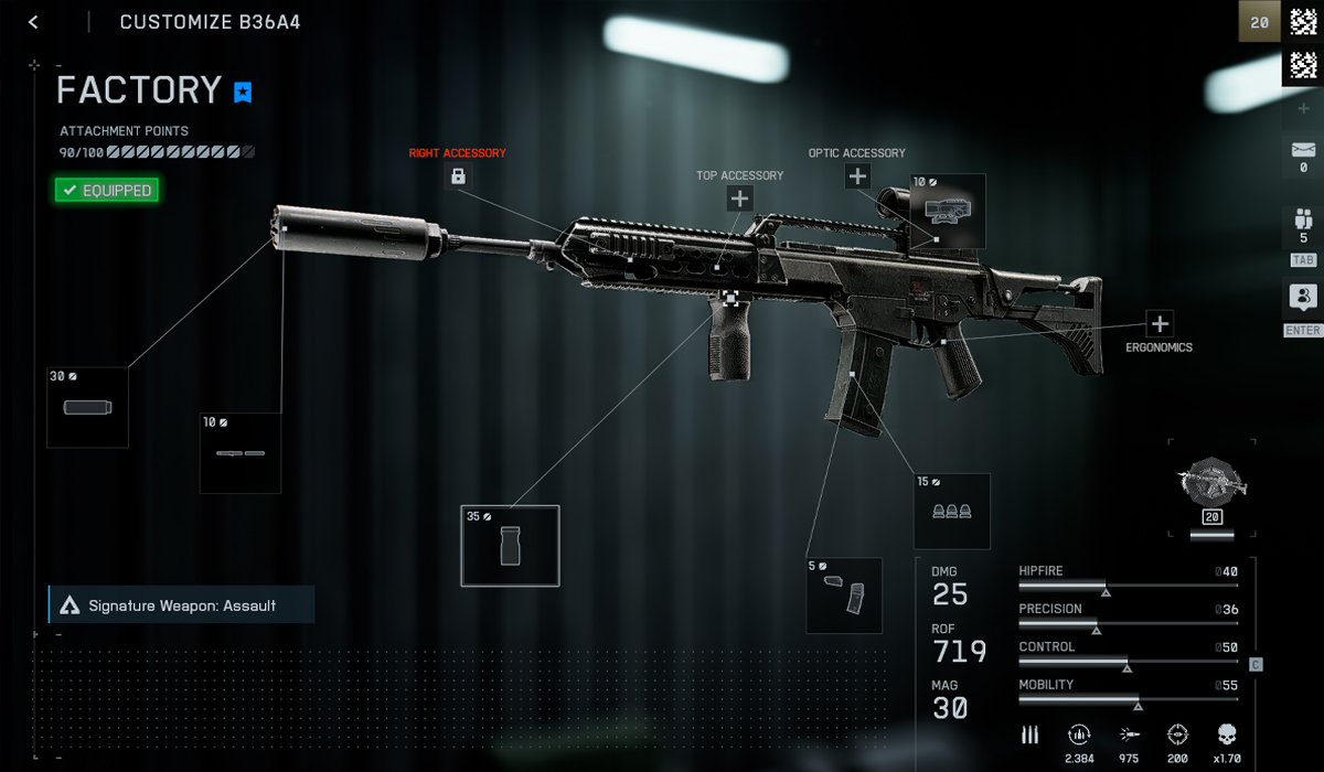 Battlefield 6 B36A4 Best Loadout