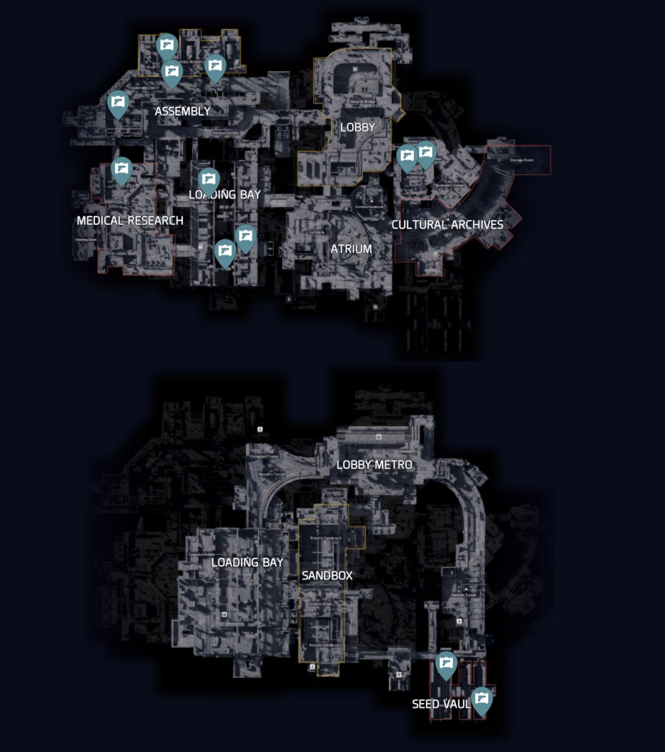 Stella Montis Weapon Case Locations