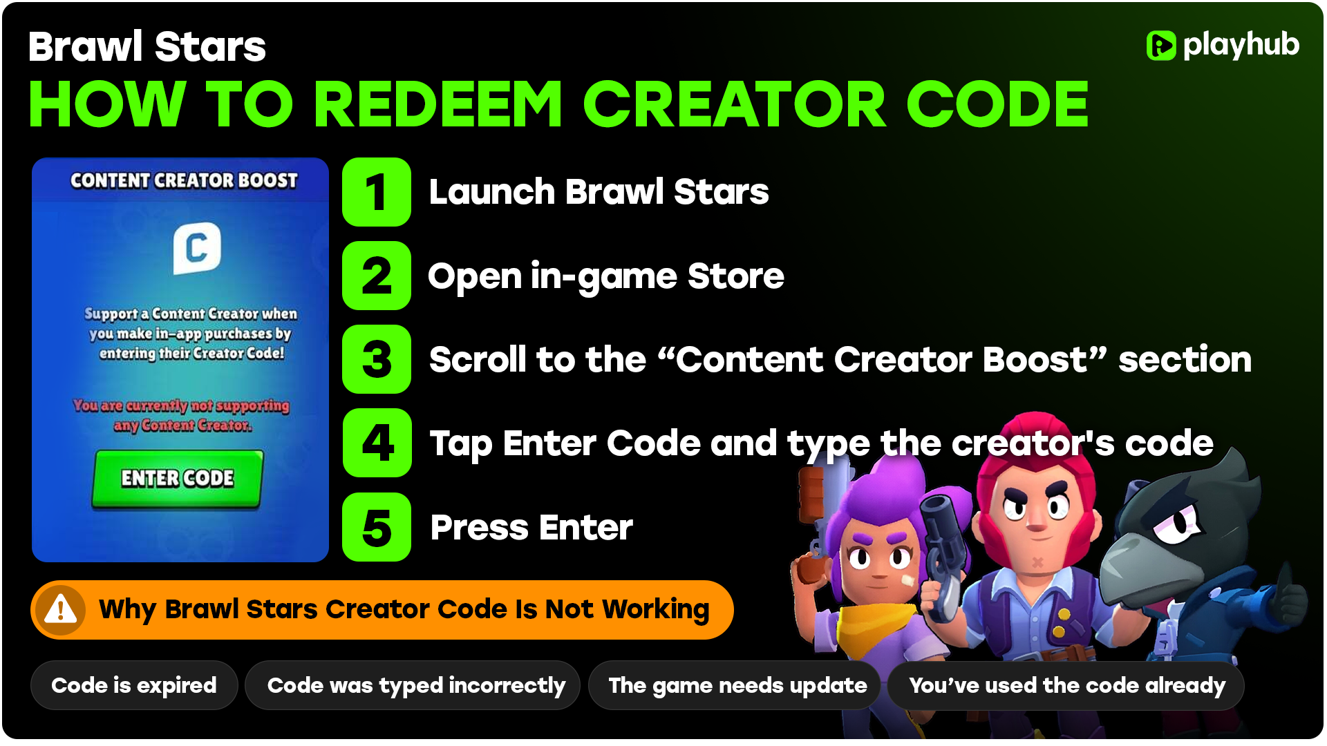 Brawl Stars Creator Codes - How to Redeem