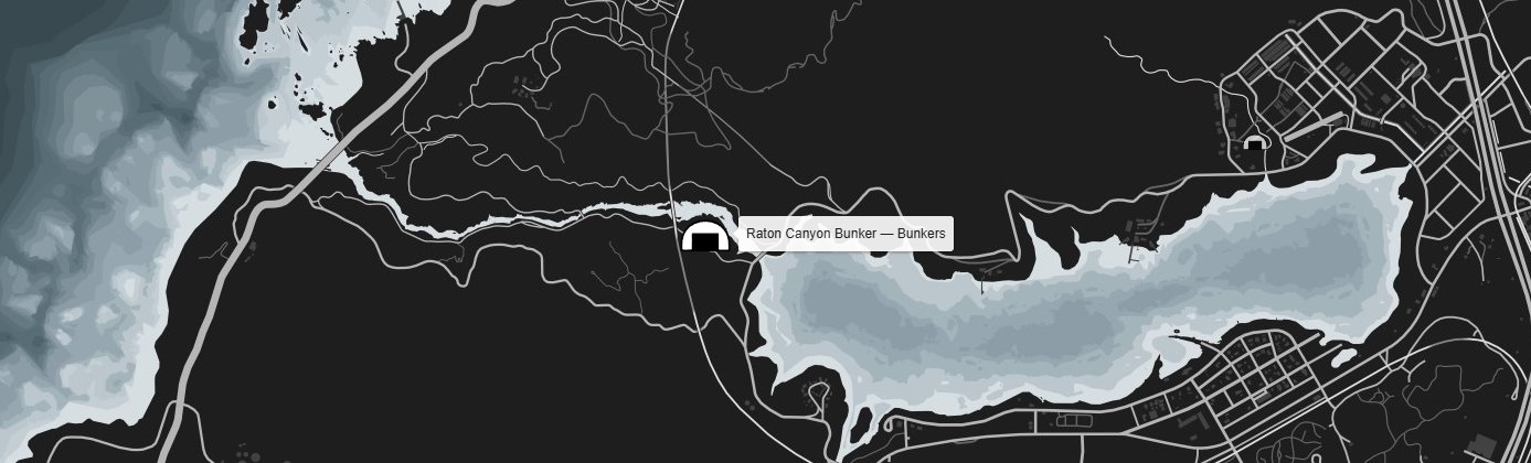 Raton Canyon Bunker GTA Online
