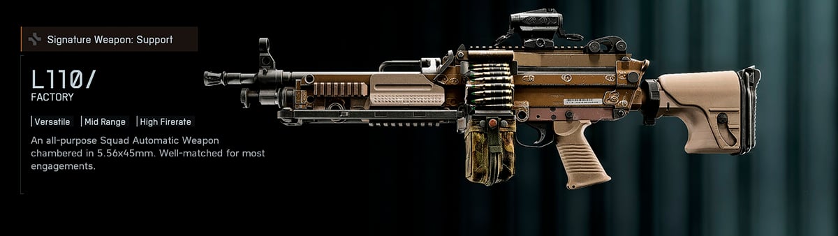 Battlefield 6 Best Weapons - L110