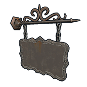 Best Rust Items - Two Sided Hanging Sign