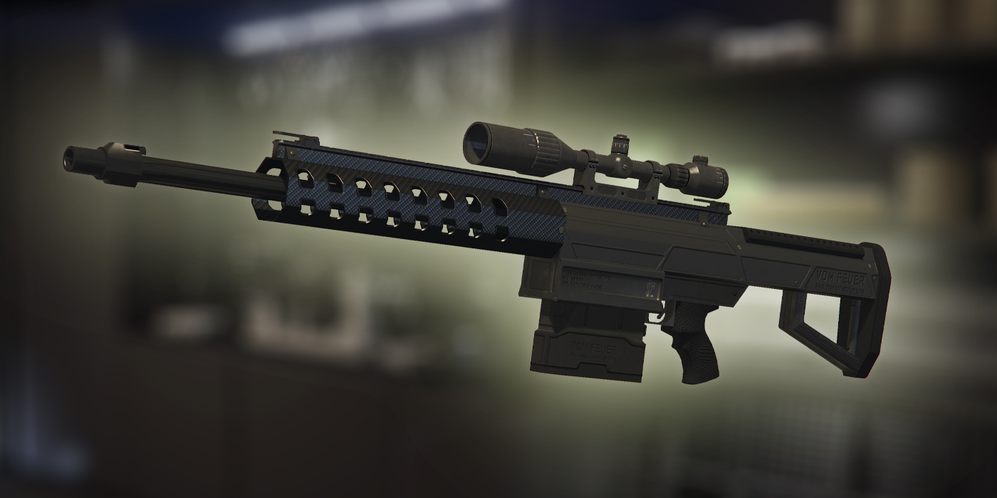 Best GTA Online Weapons - Heavy Sniper Mk II
