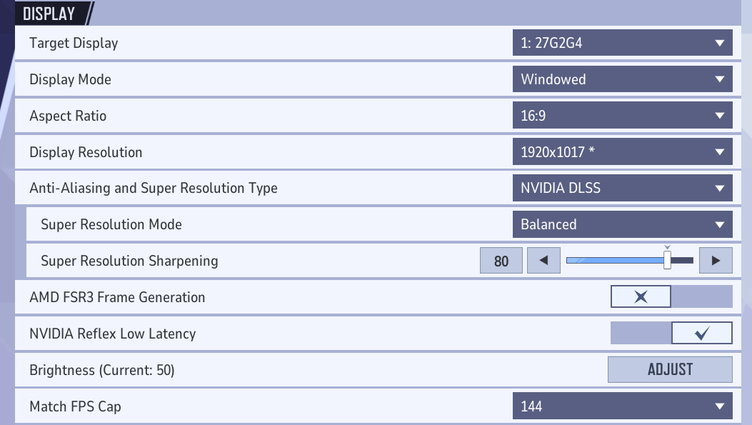 Display - Marvel Rivals Best Settings Guide
