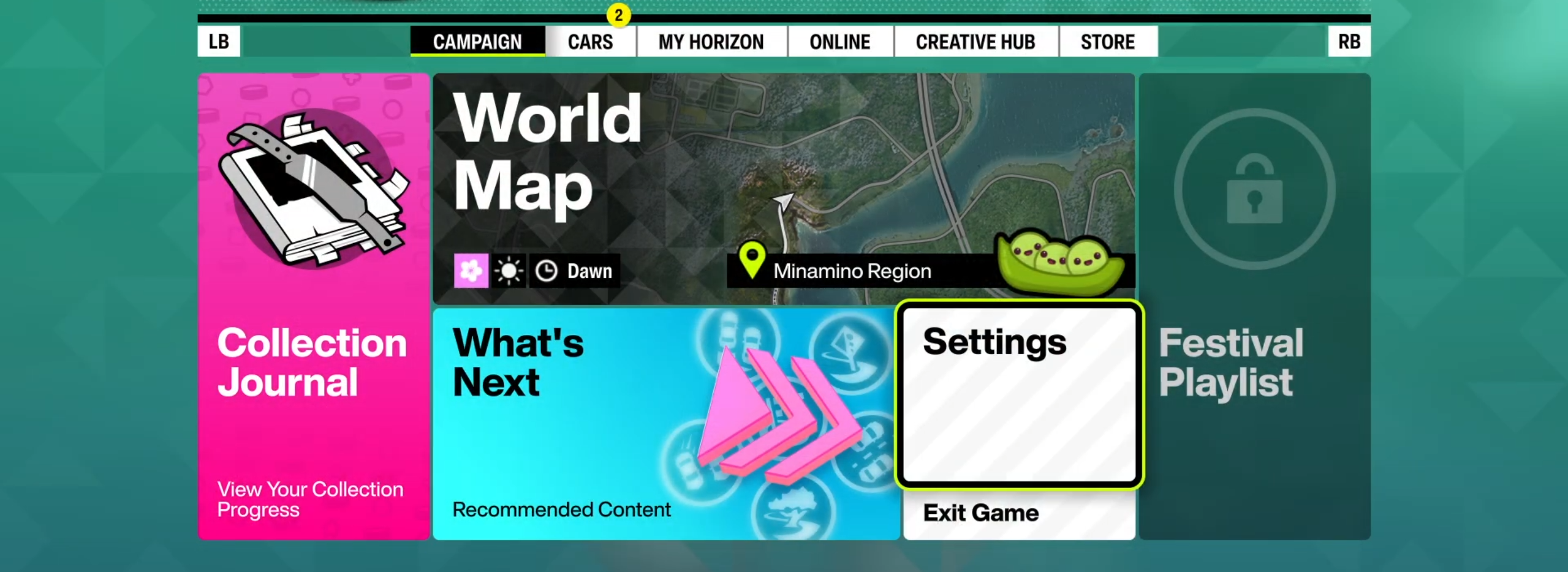 Forza Horizon 6: Setting Up Crossplay - Step 1