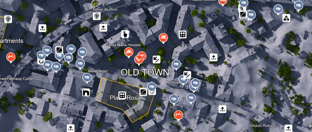 Old Town - ARC Raiders Buried CIty Map