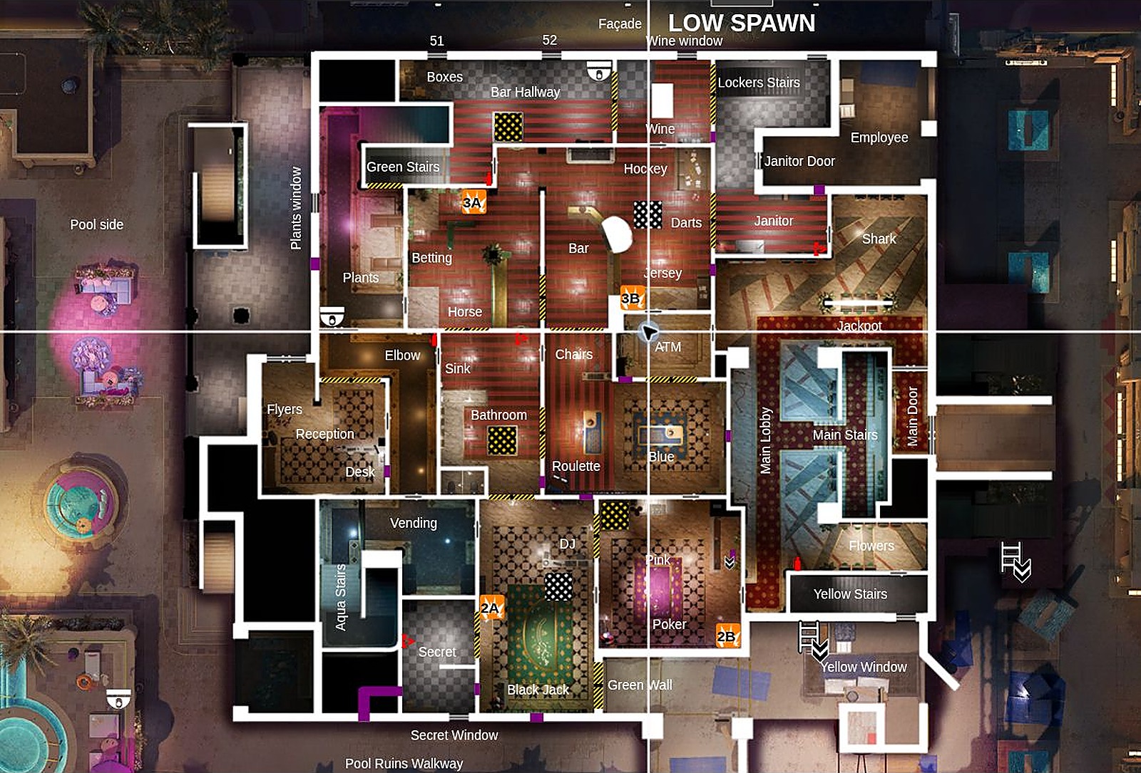R6 Calypso Casino Callouts F1