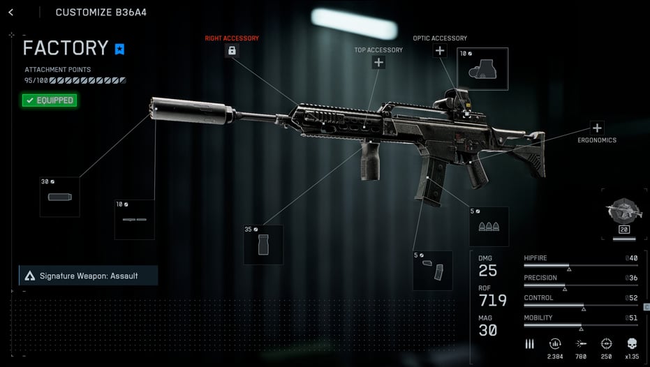 Battlefield 6 B36A4 Best Loadout