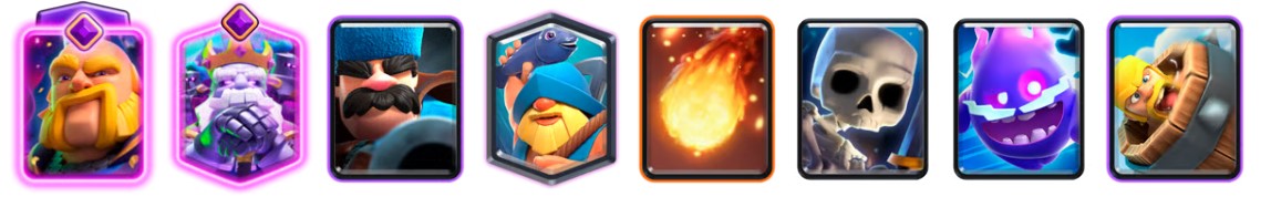 Royal Gian Fisherman Hunter Clash Royale