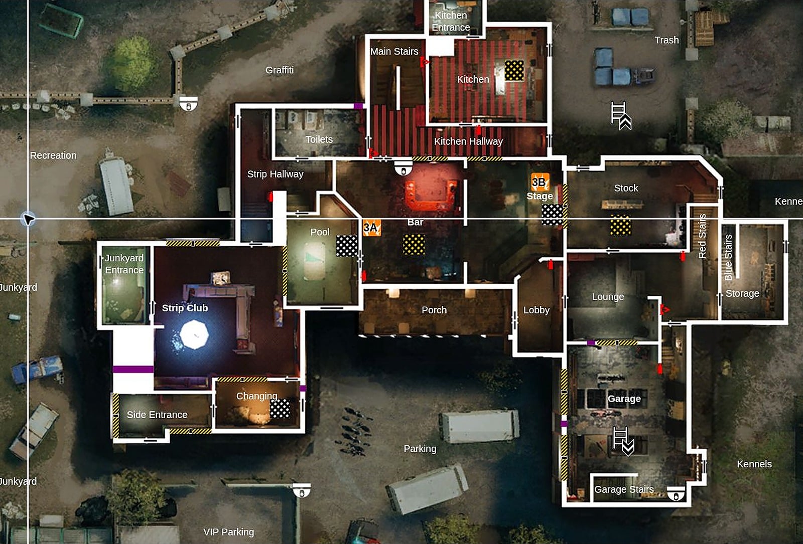 R6 Clubhouse Callouts Basement