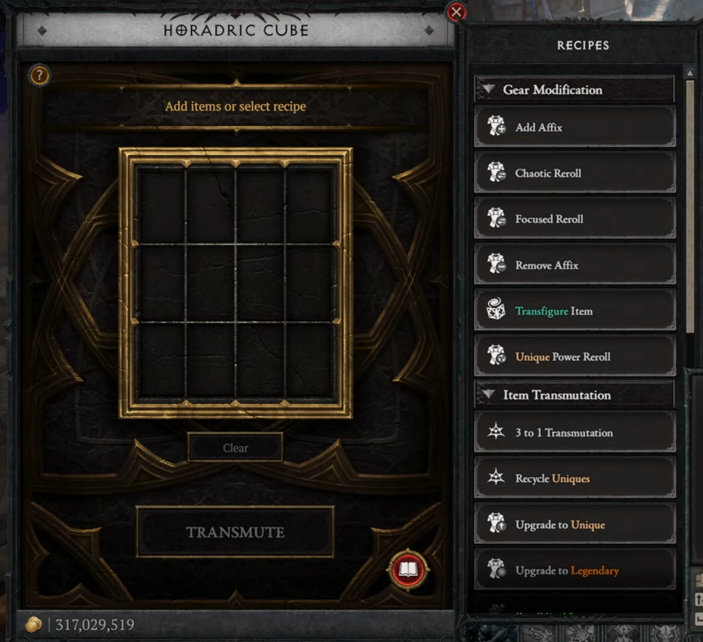 Diablo 4 Horadric Cube Guide