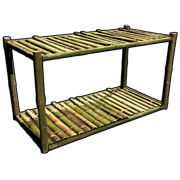 Best Rust Items - Half Height Bamboo Shelves