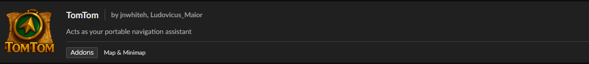 TomTom Addon WoW
