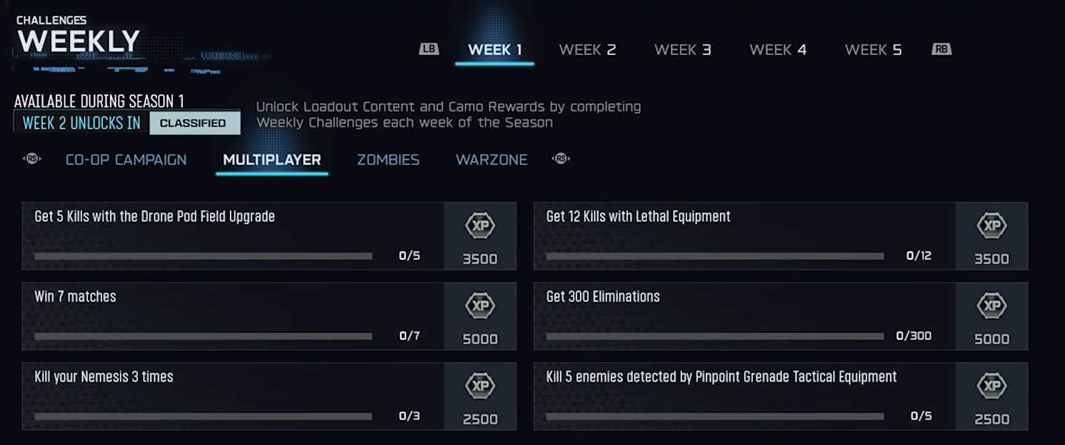 Challenges How to Level Up Fast in Black Ops 7