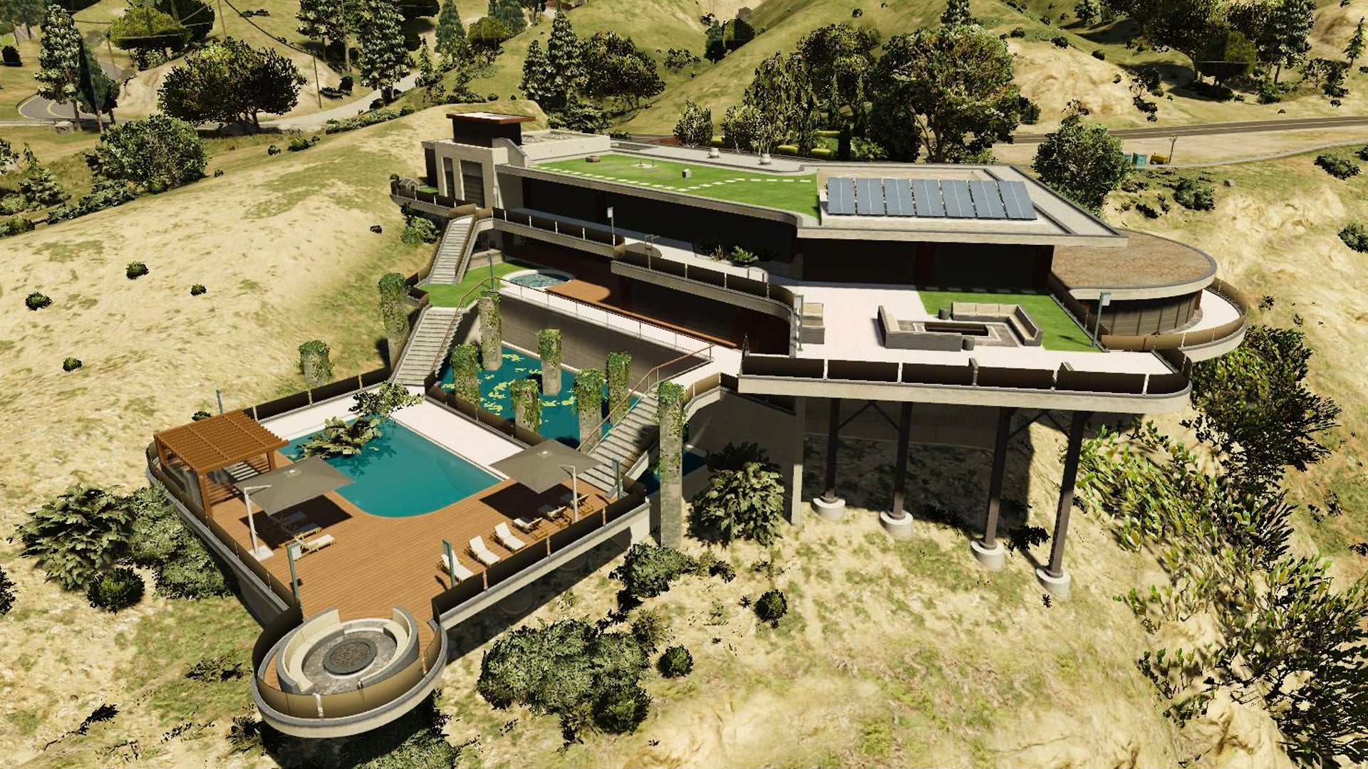 GTA Online Vinewood Residence Mansion