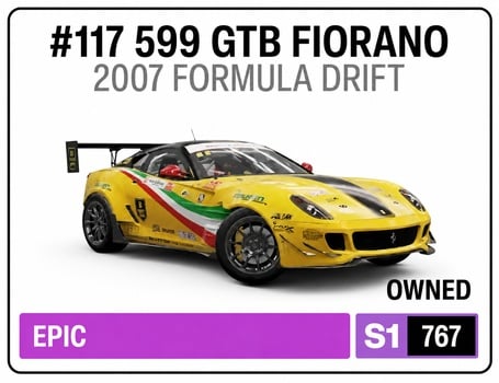 3. Formula Drift #117 599 GTB Fiorano