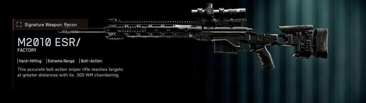 Battlefield 6 Best Weapons - M2010 ESR