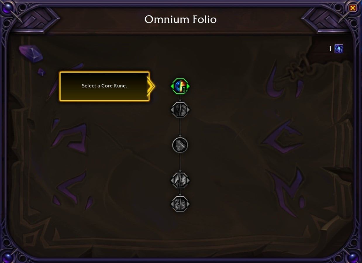 Omnium Folio WoW Midnight