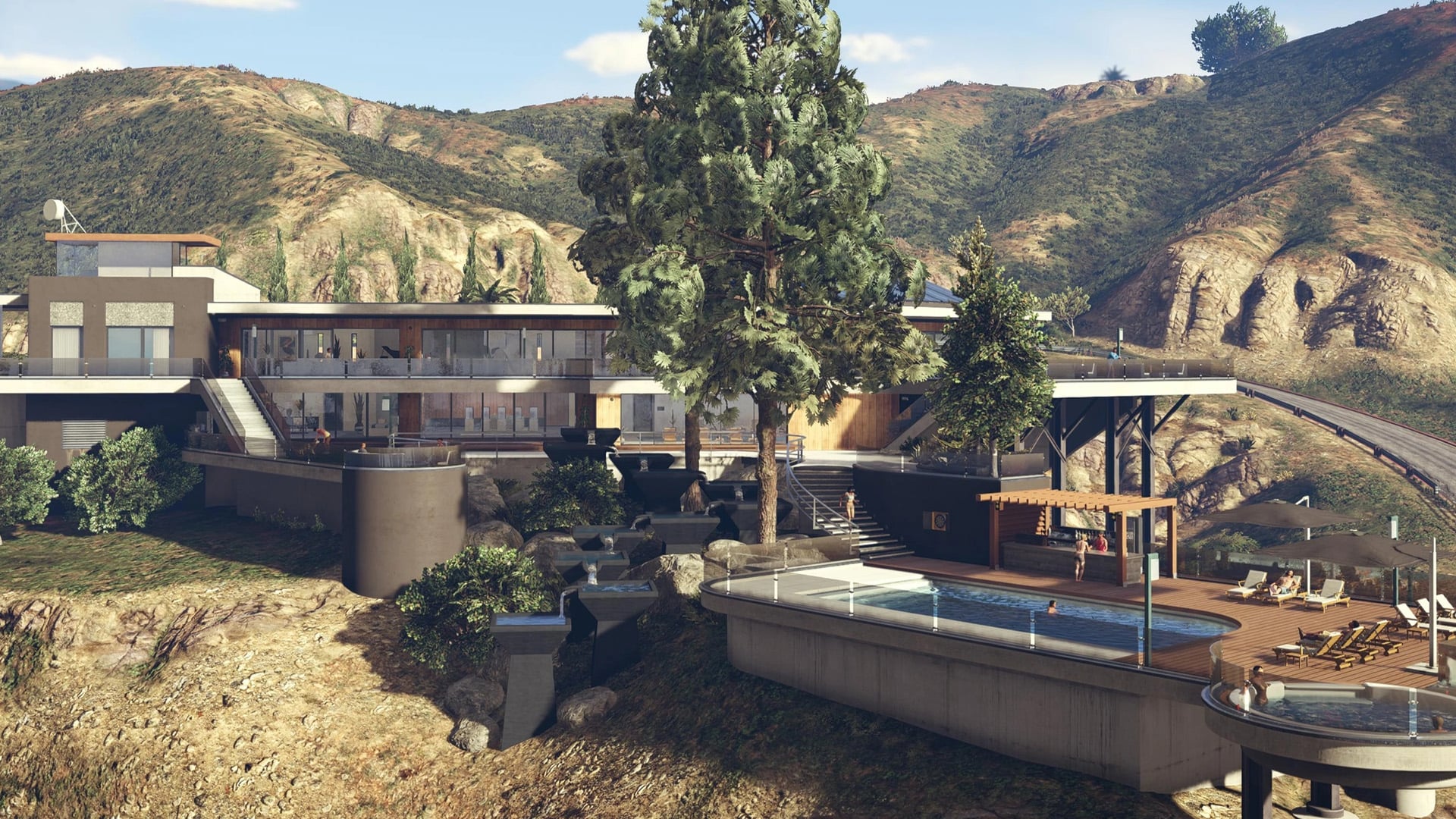 GTA Online The Tongva Estate Mansion