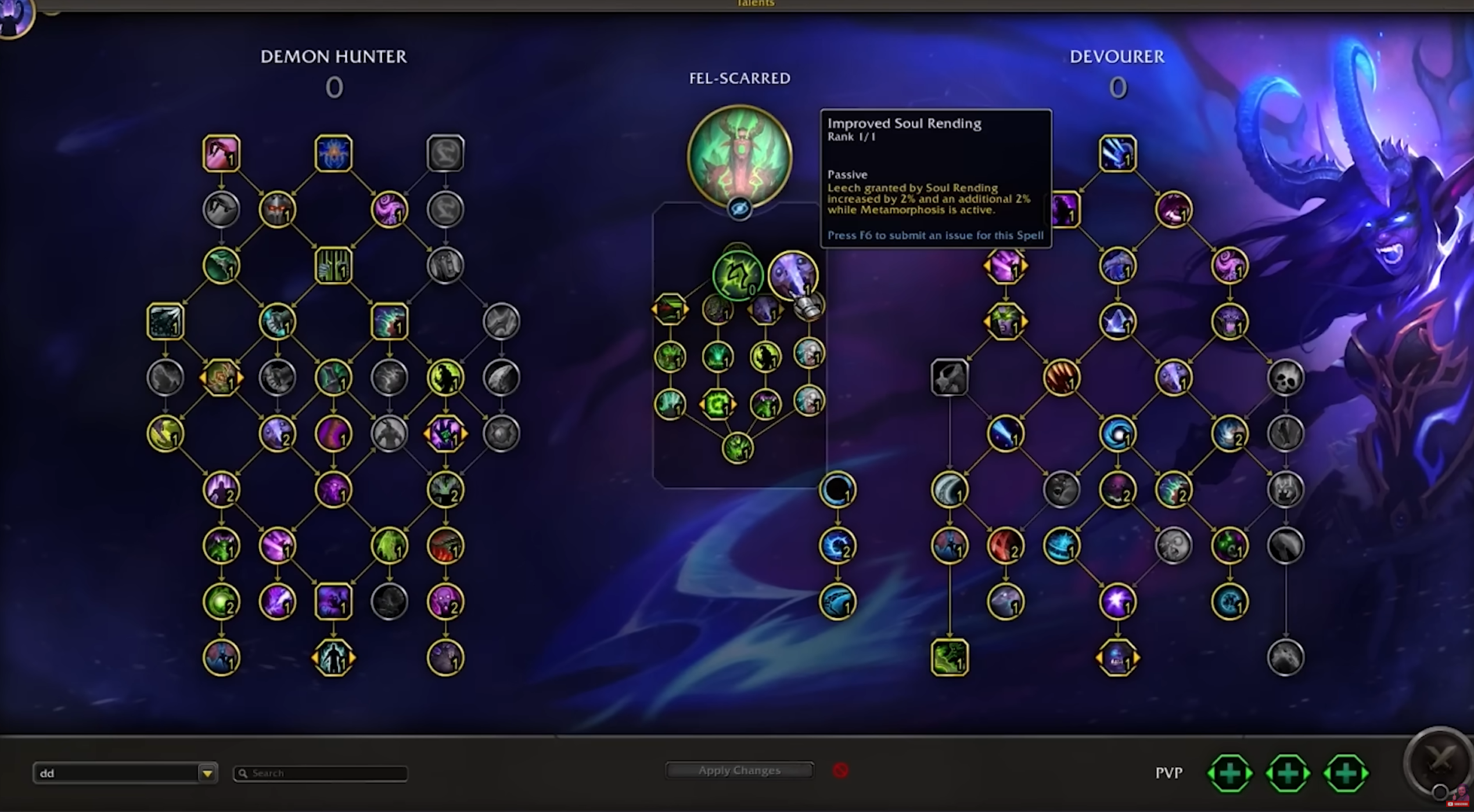 Build Tree - Devourer Demon Hunter Guide