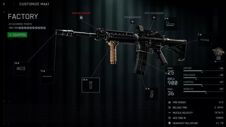 Battlefield 6 M4A1 Best Loadout