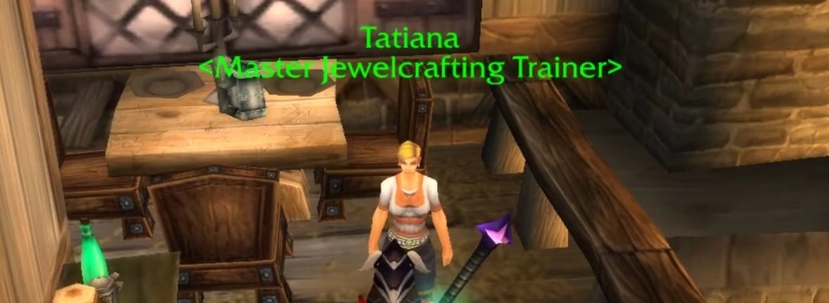 Jewelcrafting Trainer WoW TBC